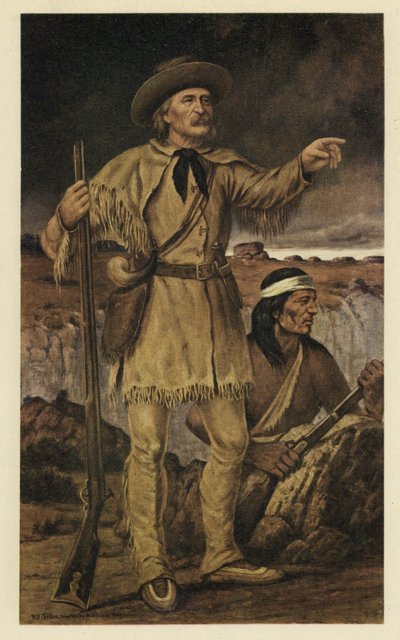 Christopher (Kit) Carson (1809 - 1868) by American School